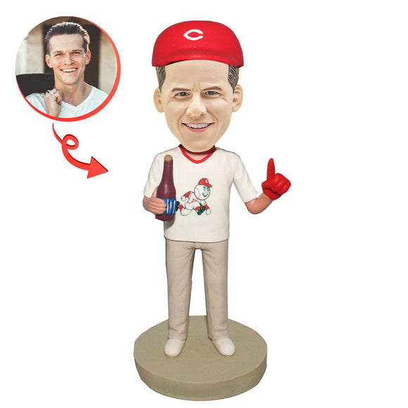 Custom Cincinnati Reds Bobblehead