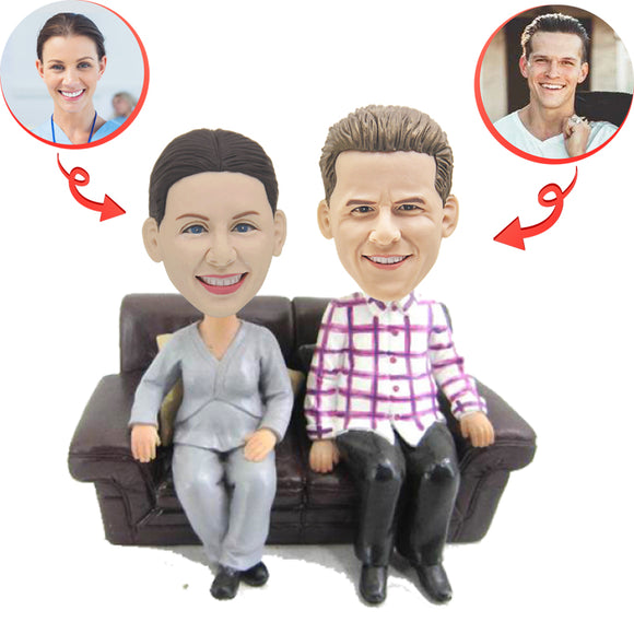 Custom Couch Potatoes Bobbleheads