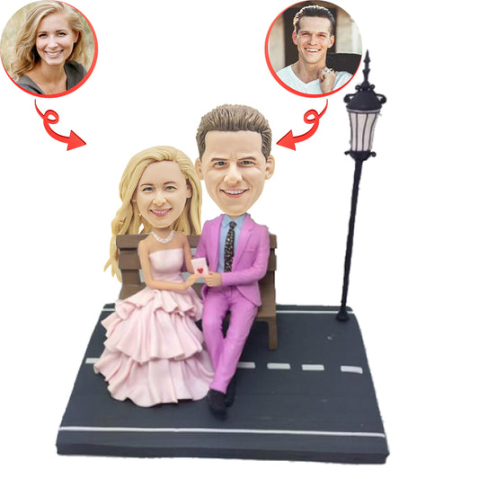Custom Couple and Light Custom Bobbles