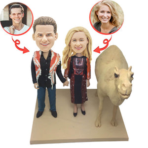 Custom Desert Wedding Bobbleheads