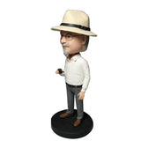 Custom Father with Pipe Bobblehead 1