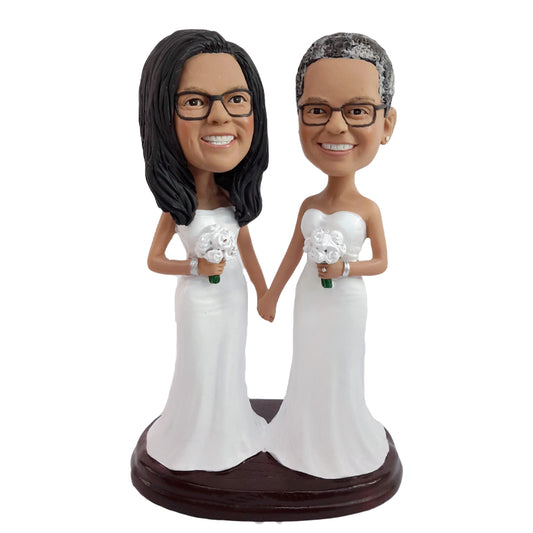 Custom Female Same-sex Bobbleheads
