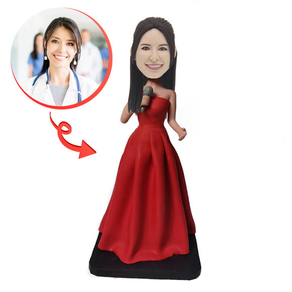 Custom Female Singers Bobblehead