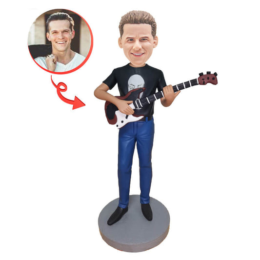 Custom Handsome Guitarist Bobblehead