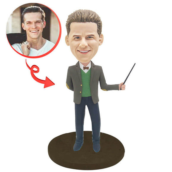 Custom Male Teacher Bobblehead Science Teacher History Teacher
