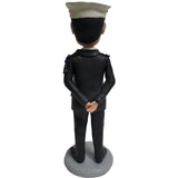 Custom Navy Male Dress Uniform Bobblehead
