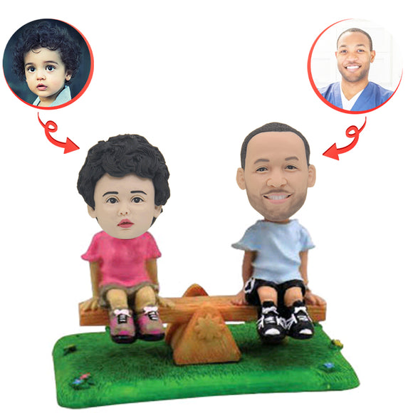 Custom On Swing Bobbleheads