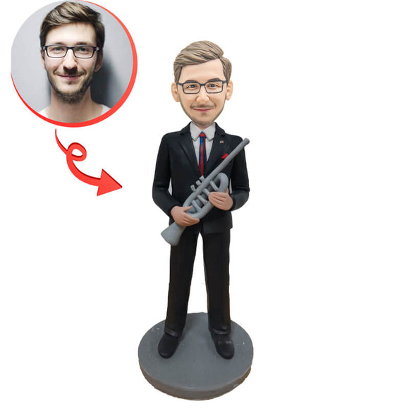 Custom Saxophone Player Bobblehead