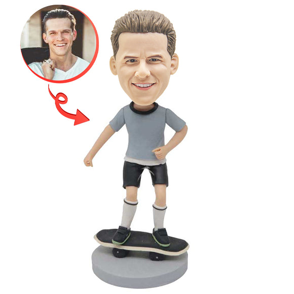 Custom Skateboard Bobblehead