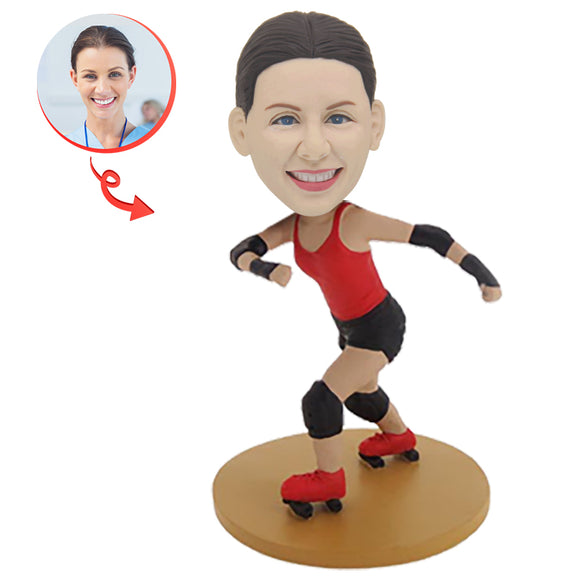 Custom Skating Bobblehead