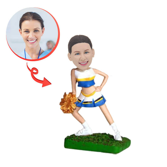 Custom Cheerleader Bobblehead