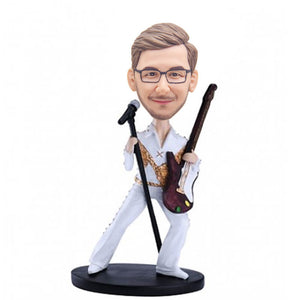 Custom Guitar Singer bobblehead