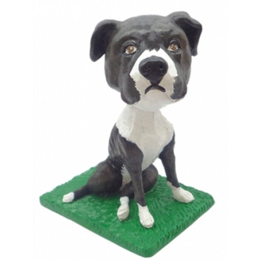 Custom Pit Bulls Dog Bobblehead