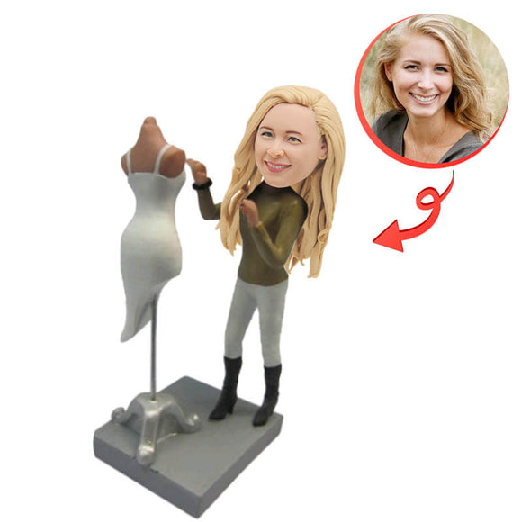 Fashion Designer Custom Bobblehead