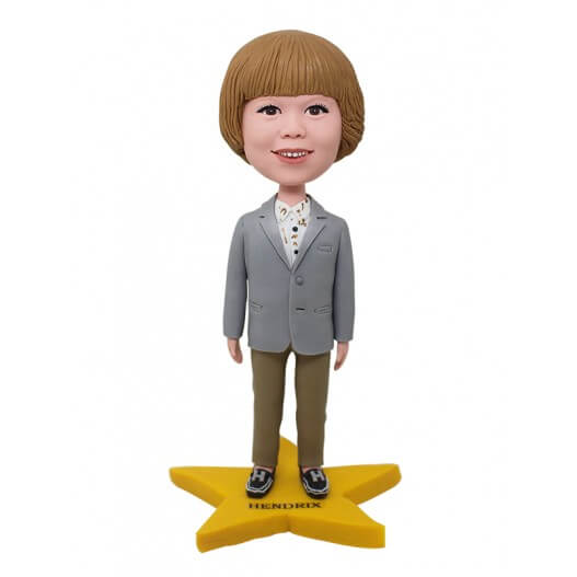 Custom Fashion Bob Girl Bobblehead