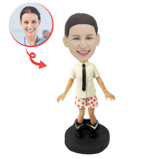 Funny Woman Custom Bobblehead