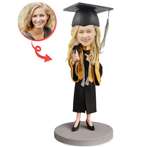 Custom Graduation DH Bobblehead