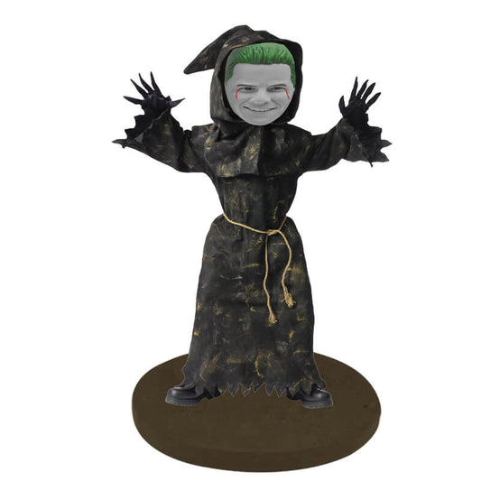 Halloween  Reaper Pumpkin Costume Custom Bobblehead