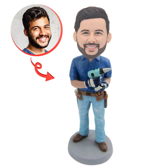 Handyman Custom Bobblehead