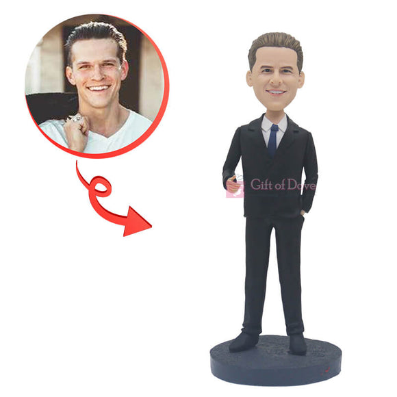 Custom Male Supervisor Bobblehead