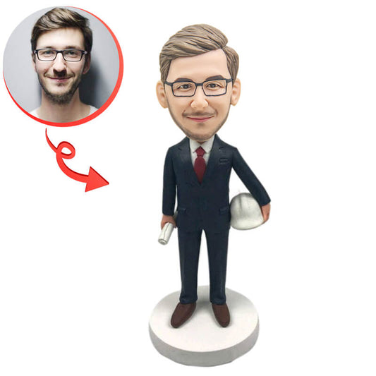 Mechanical Engineer Custom Bobblehead
