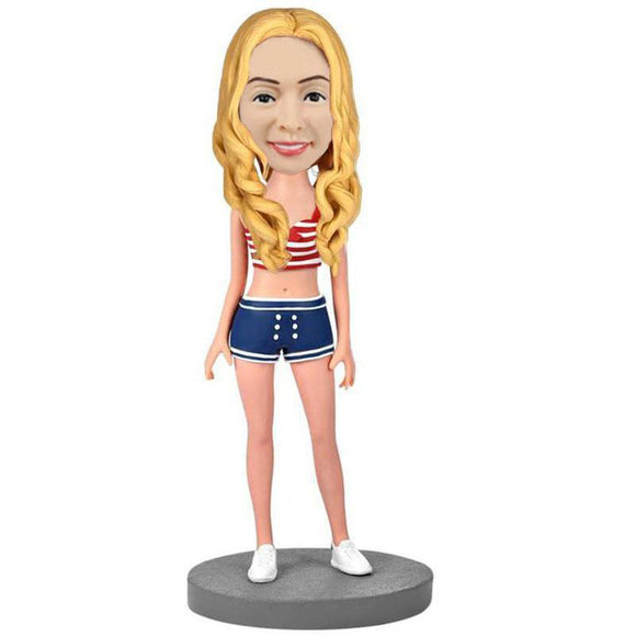 Sexy Girl Custom Bobblehead1