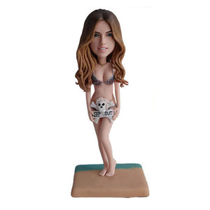  Custom Sexy bikini beauty Bobblehead