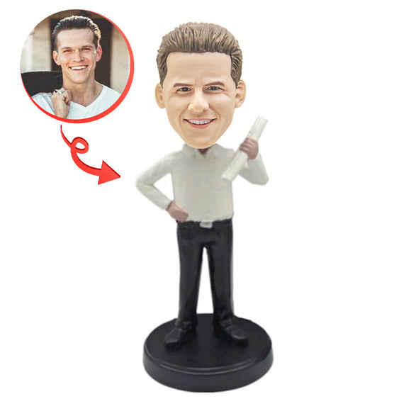 Site Manager Custom Bobblehead