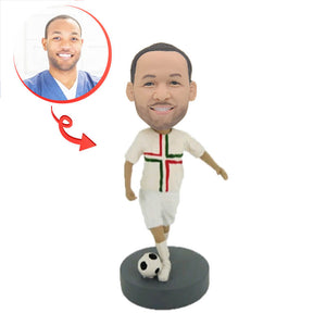 Soccer Player Custom Bobblehead