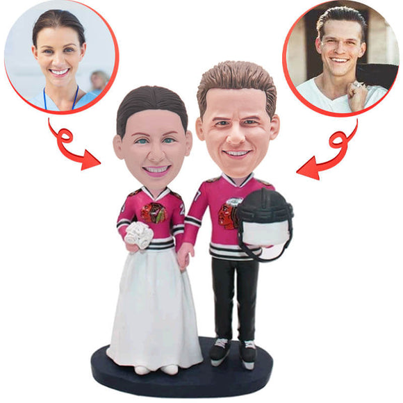 Sports Wedding Custom Bobblehead