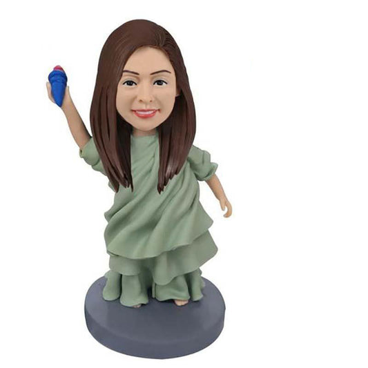Statue Of Liberty Custom Bobblehead1