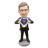 Custom Super Dad Father's Day Gift Bobblehead